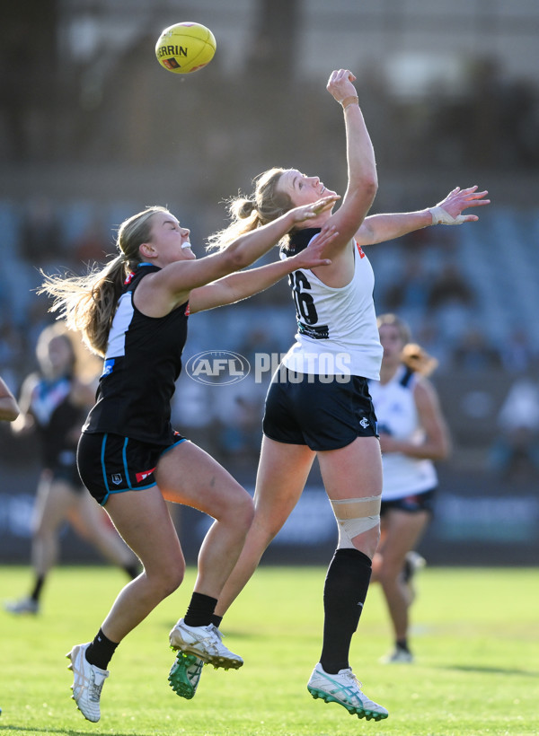 AFLW 2024 Round 05 - Port Adelaide v Carlton - A-54472516