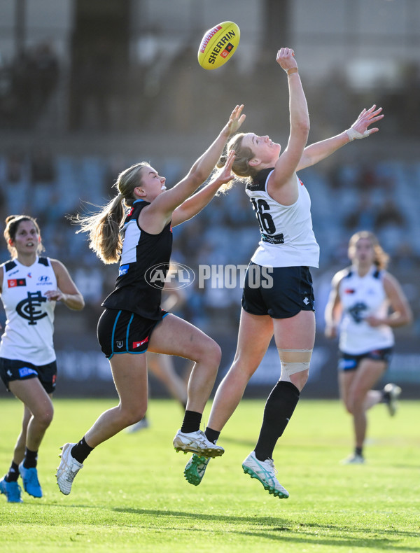AFLW 2024 Round 05 - Port Adelaide v Carlton - A-54472517