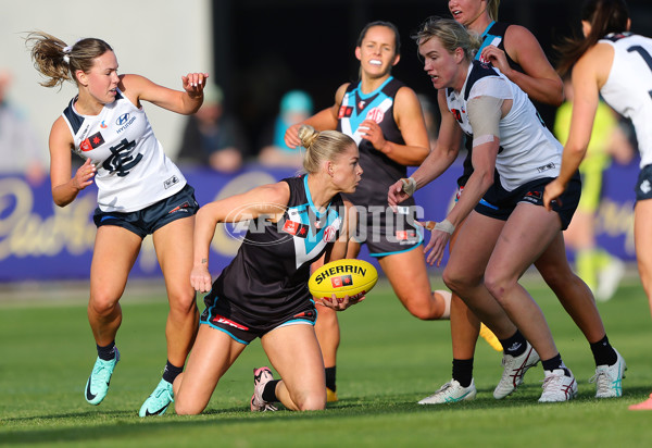 AFLW 2024 Round 05 - Port Adelaide v Carlton - A-54472757
