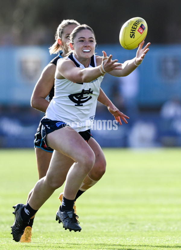 AFLW 2024 Round 05 - Port Adelaide v Carlton - A-54472769