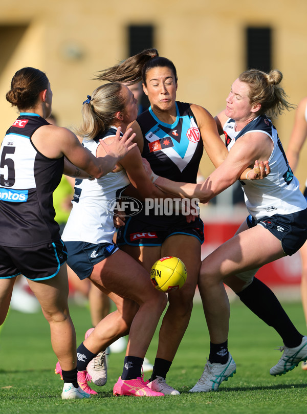 AFLW 2024 Round 05 - Port Adelaide v Carlton - A-54472772