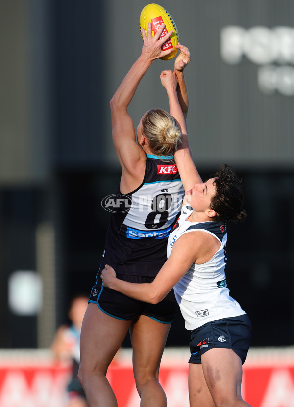 AFLW 2024 Round 05 - Port Adelaide v Carlton - A-54472788