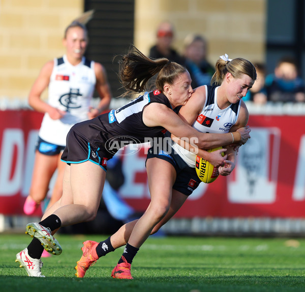 AFLW 2024 Round 05 - Port Adelaide v Carlton - A-54472800