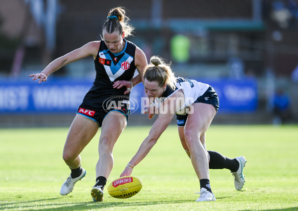 AFLW 2024 Round 05 - Port Adelaide v Carlton - A-54472811