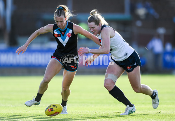 AFLW 2024 Round 05 - Port Adelaide v Carlton - A-54472812