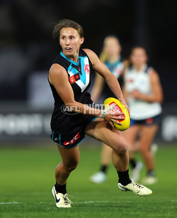 AFLW 2024 Round 05 - Port Adelaide v Carlton - A-54478016
