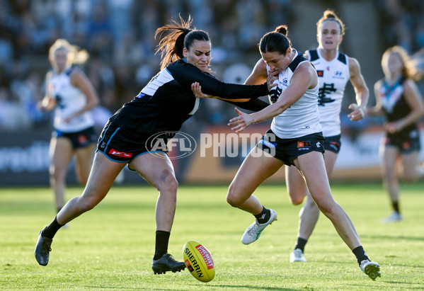 AFLW 2024 Round 05 - Port Adelaide v Carlton - A-54478061