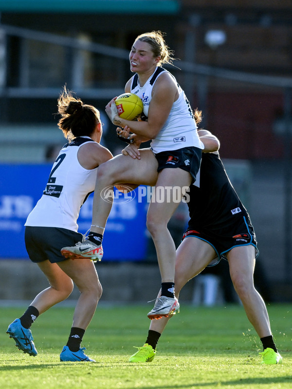 AFLW 2024 Round 05 - Port Adelaide v Carlton - A-54478062