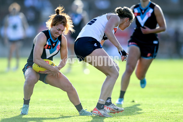 AFLW 2024 Round 05 - Port Adelaide v Carlton - A-54478074
