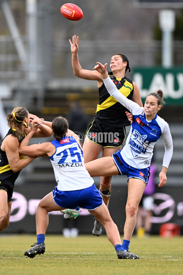 AFLW 2024 Round 05 - North Melbourne v Richmond - A-54478294