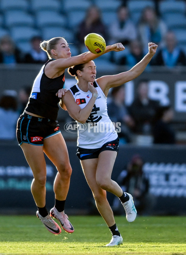 AFLW 2024 Round 05 - Port Adelaide v Carlton - A-54480840