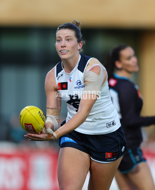 AFLW 2024 Round 05 - Port Adelaide v Carlton - A-54483256
