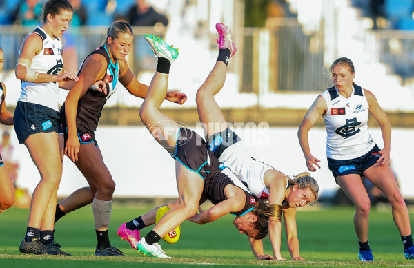 AFLW 2024 Round 05 - Port Adelaide v Carlton - A-54483336