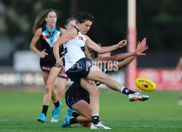 AFLW 2024 Round 05 - Port Adelaide v Carlton - A-54484085