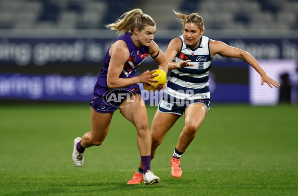 AFLW 2024 Round 06 - Geelong v Fremantle - A-54487970