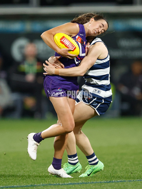 AFLW 2024 Round 06 - Geelong v Fremantle - A-54491389