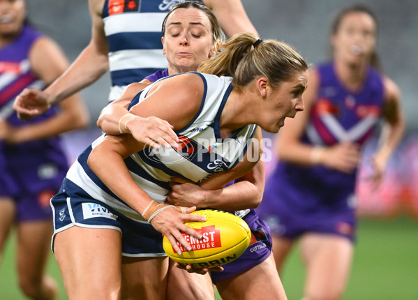 AFLW 2024 Round 06 - Geelong v Fremantle - A-54491418