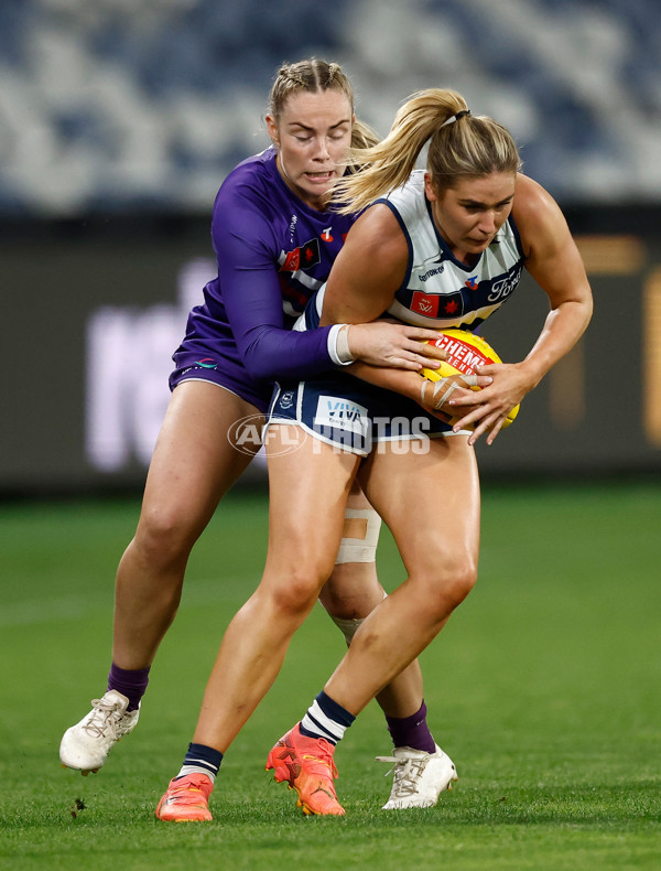 AFLW 2024 Round 06 - Geelong v Fremantle - A-54491722