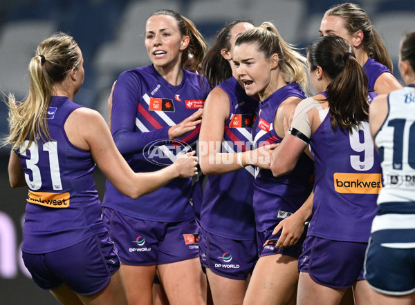 AFLW 2024 Round 06 - Geelong v Fremantle - A-54491775
