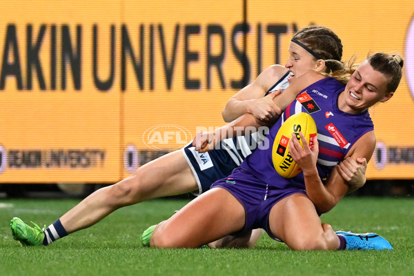 AFLW 2024 Round 06 - Geelong v Fremantle - A-54491787