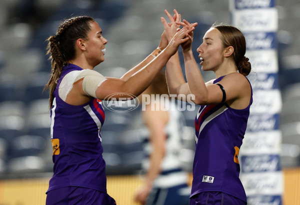 AFLW 2024 Round 06 - Geelong v Fremantle - A-54493851
