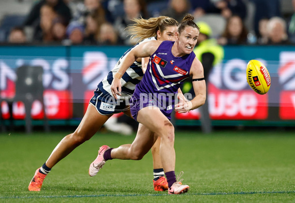 AFLW 2024 Round 06 - Geelong v Fremantle - A-54494636