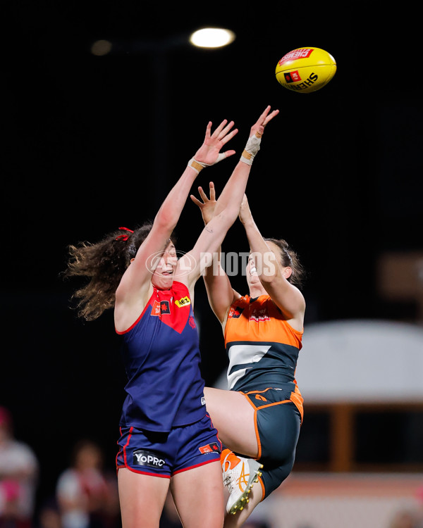AFLW 2024 Round 06 - Melbourne v GWS - A-54878440