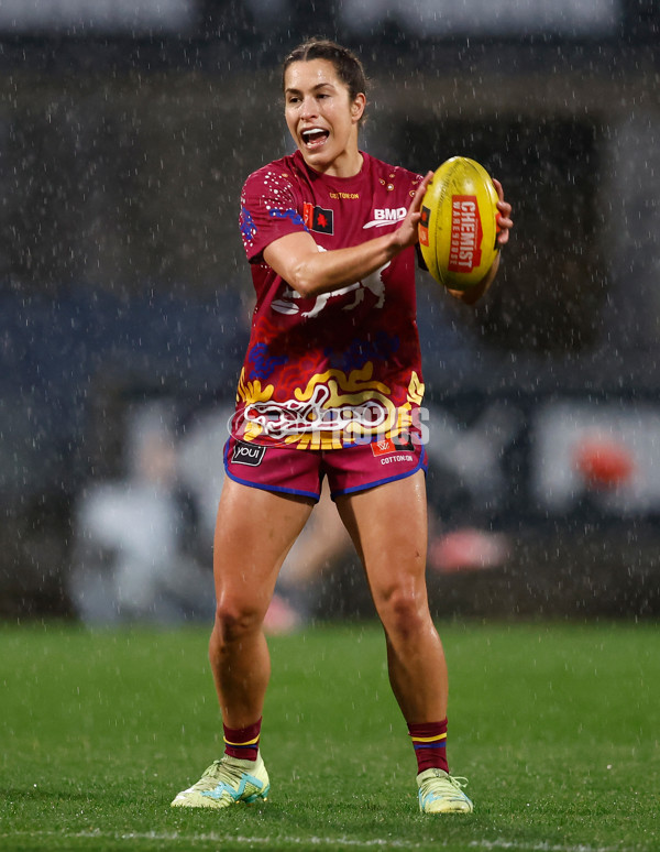 AFLW 2024 Round 06 - Carlton v Brisbane - A-55108898