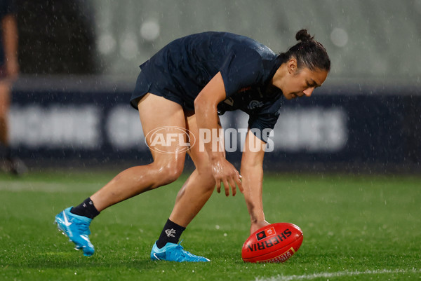 AFLW 2024 Round 06 - Carlton v Brisbane - A-55109758
