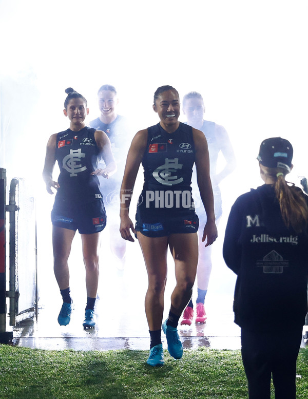 AFLW 2024 Round 06 - Carlton v Brisbane - A-55109830