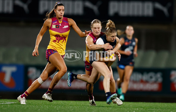 AFLW 2024 Round 06 - Carlton v Brisbane - A-55109839