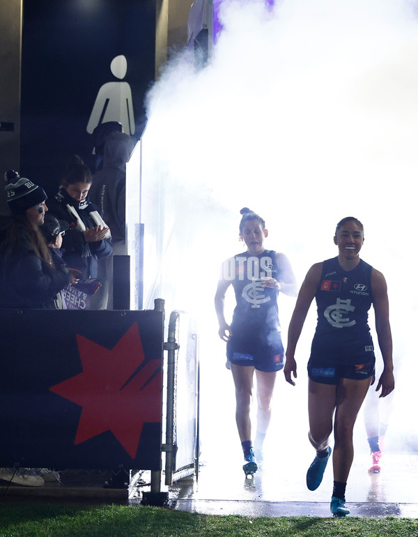 AFLW 2024 Round 06 - Carlton v Brisbane - A-55111588