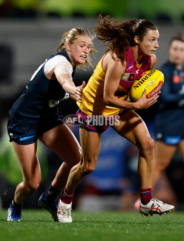 AFLW 2024 Round 06 - Carlton v Brisbane - A-55111609