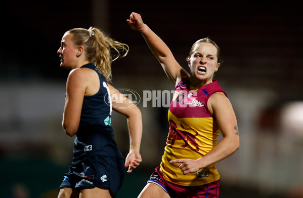 AFLW 2024 Round 06 - Carlton v Brisbane - A-55112277
