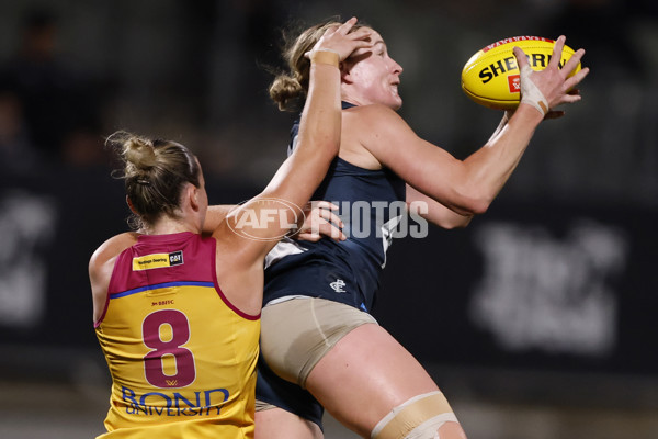 AFLW 2024 Round 06 - Carlton v Brisbane - A-55112283