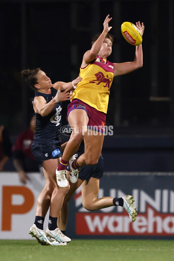 AFLW 2024 Round 06 - Carlton v Brisbane - A-55112288