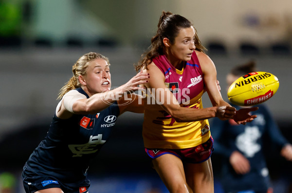 AFLW 2024 Round 06 - Carlton v Brisbane - A-55112295