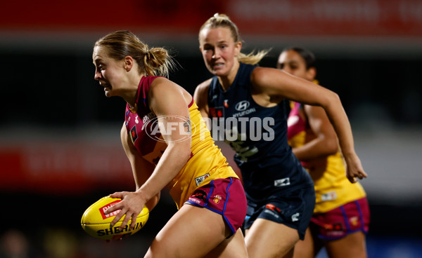 AFLW 2024 Round 06 - Carlton v Brisbane - A-55112296
