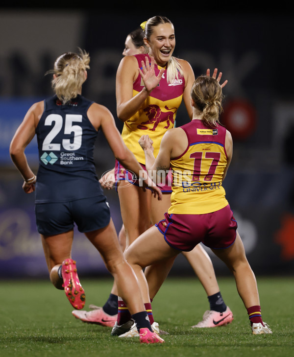 AFLW 2024 Round 06 - Carlton v Brisbane - A-55112314