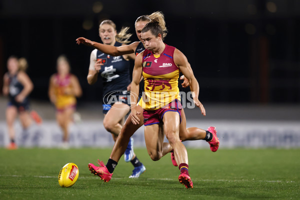 AFLW 2024 Round 06 - Carlton v Brisbane - A-55112339