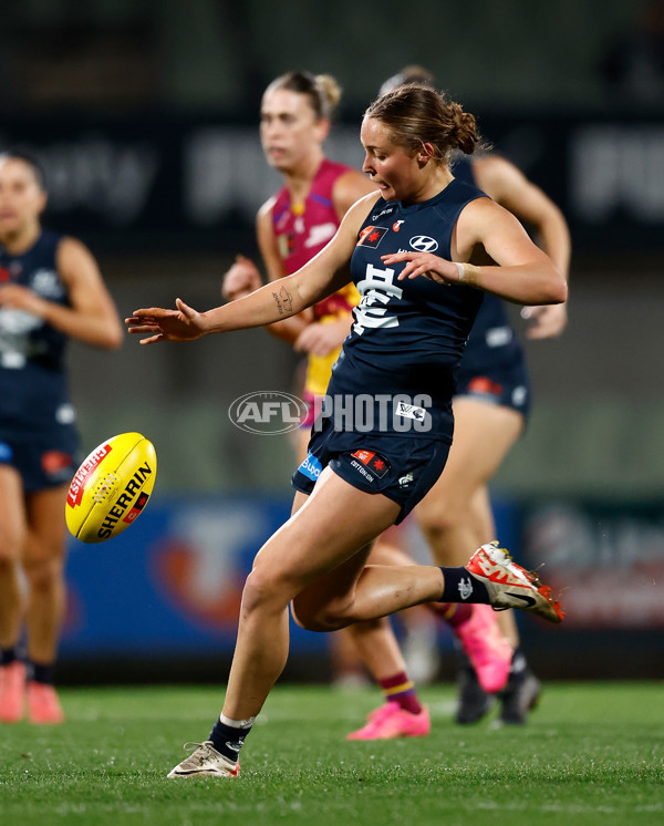 AFLW 2024 Round 06 - Carlton v Brisbane - A-55112354