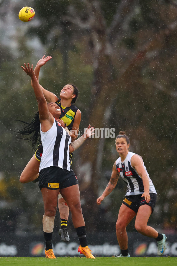 AFLW 2024 Round 06 - Richmond v Collingwood - A-55114562