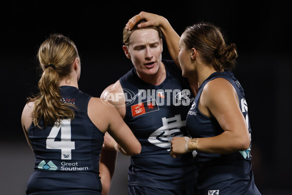 AFLW 2024 Round 06 - Carlton v Brisbane - A-55114566