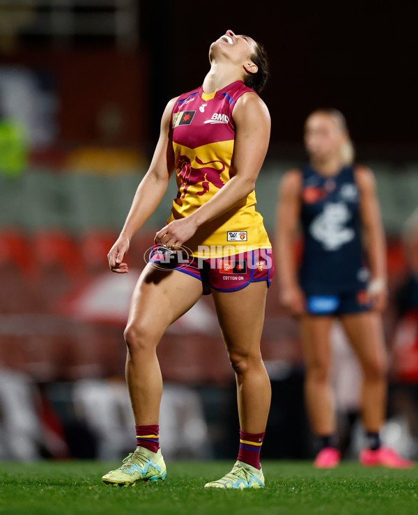 AFLW 2024 Round 06 - Carlton v Brisbane - A-55114578