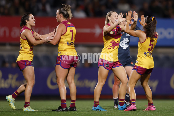 AFLW 2024 Round 06 - Carlton v Brisbane - A-55114695