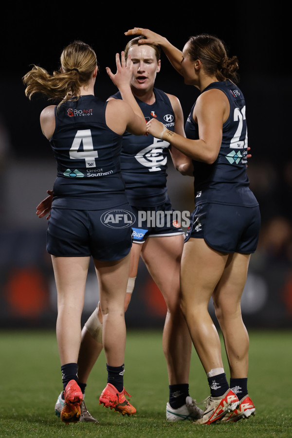 AFLW 2024 Round 06 - Carlton v Brisbane - A-55114778