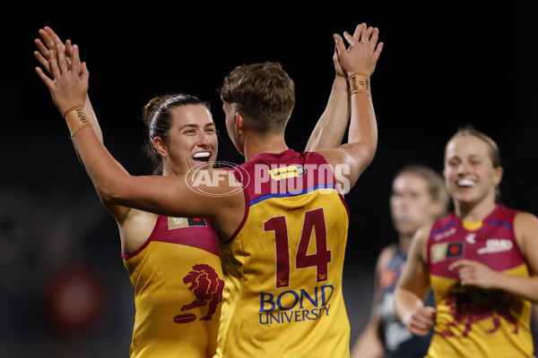 AFLW 2024 Round 06 - Carlton v Brisbane - A-55117345