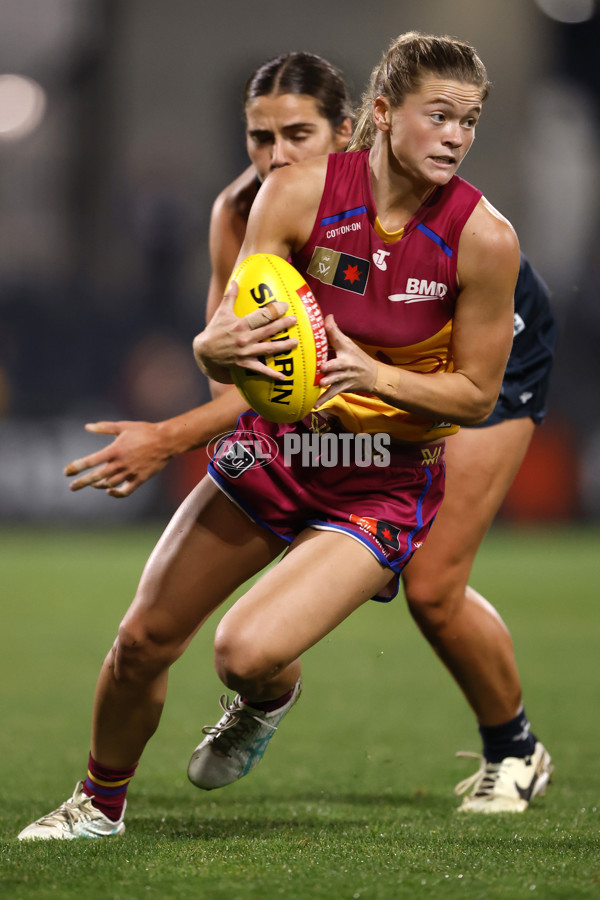 AFLW 2024 Round 06 - Carlton v Brisbane - A-55117354