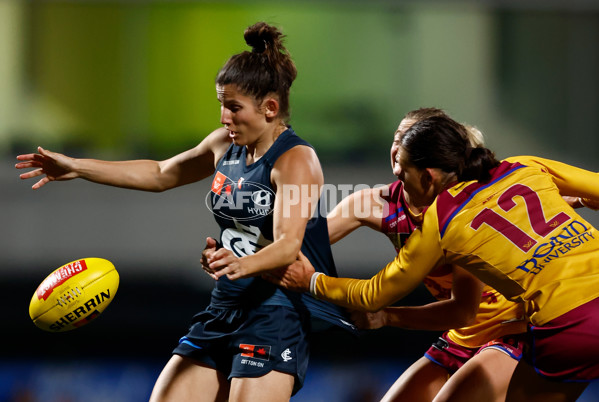 AFLW 2024 Round 06 - Carlton v Brisbane - A-55117408