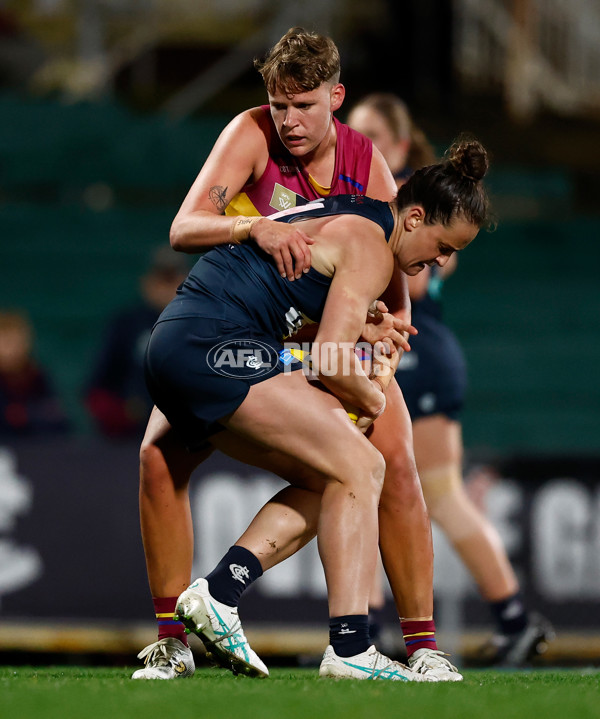 AFLW 2024 Round 06 - Carlton v Brisbane - A-55119962